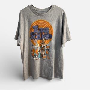 Space Jam A New Legacy Graphic T-Shirt Men’s XL Faded Vintage Look Looney Tunes